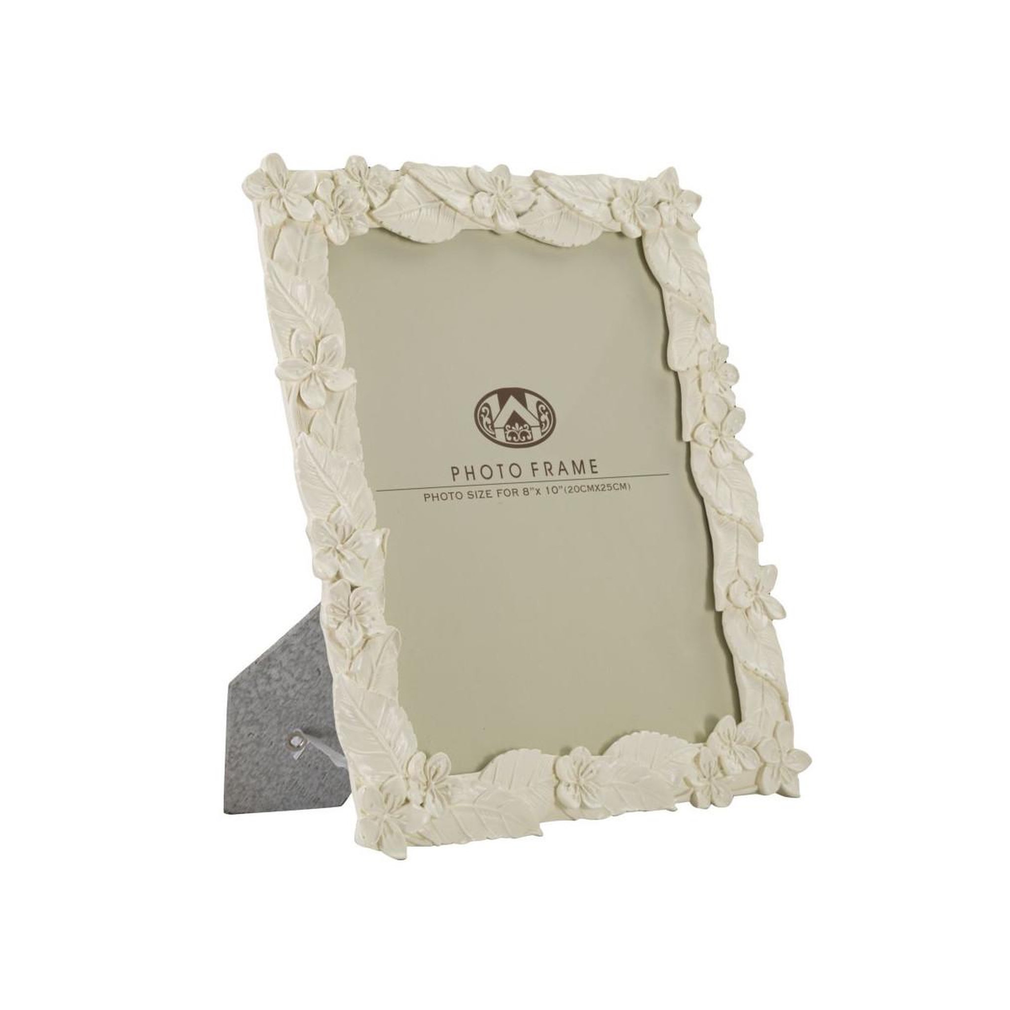 Paris Prix Cadre photo déco fleurs  leaf  20x25cm crème