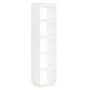 Voir la diapositive 2 : VIDAXL Bibliotheque/Separateur de piece Blanc 40x35x167 cm Pin solide