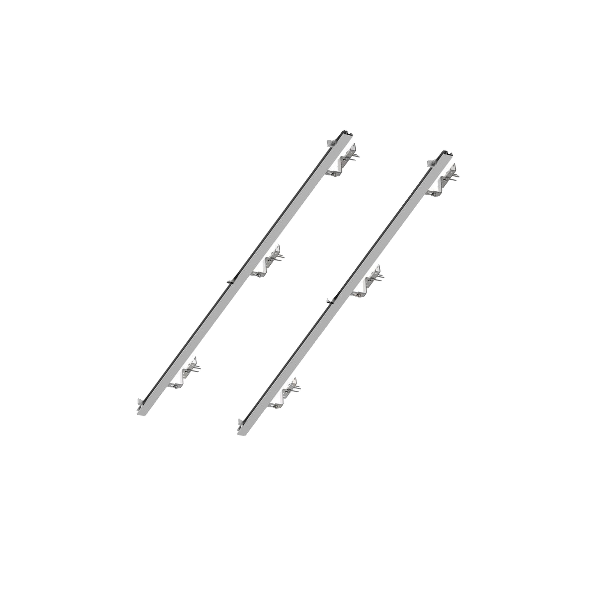 ECOFLOW Support de panneau solaire EcoFlow efa-bkwpitchedroof-w-eu couleur argent