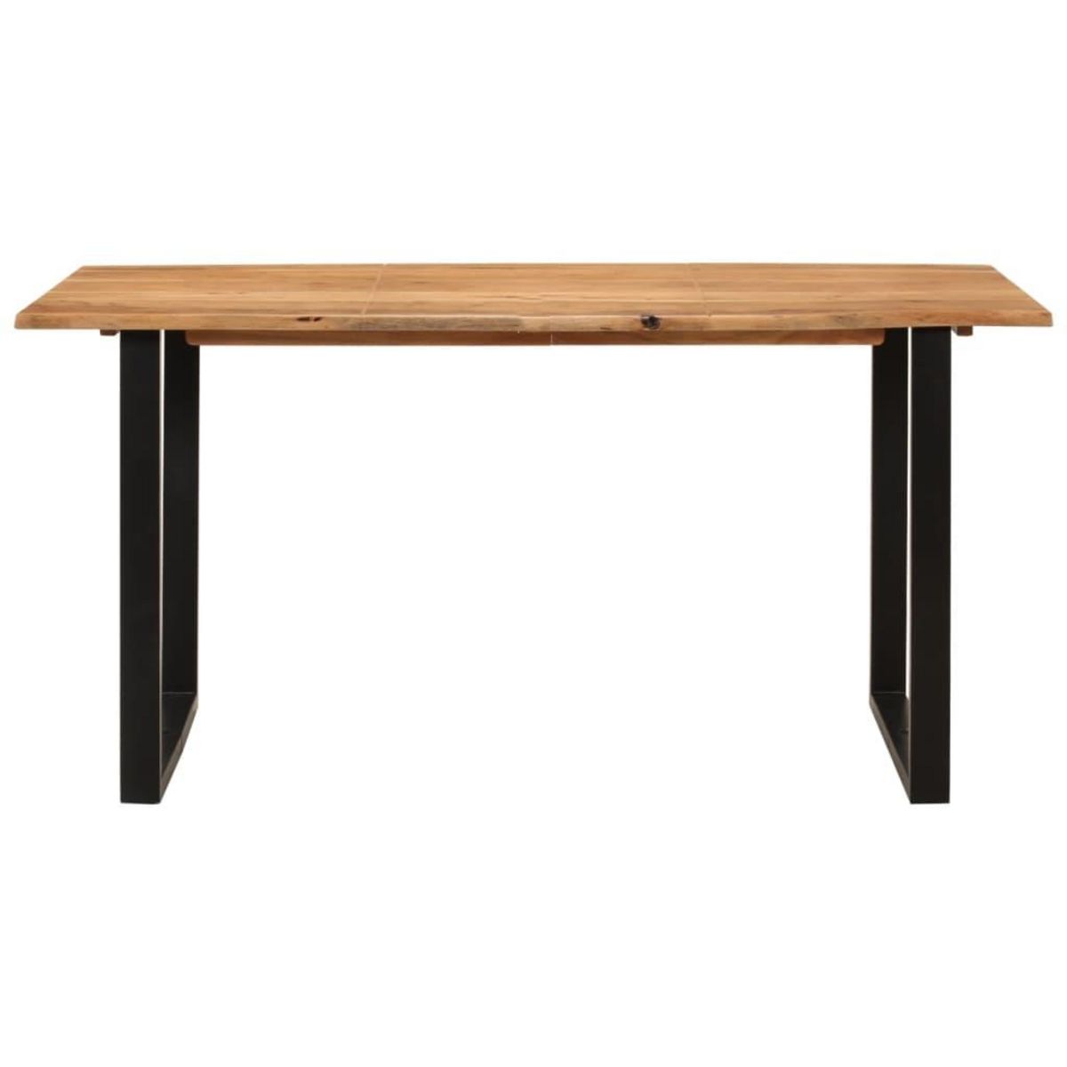 VIDAXL Table de salle a manger 154x80x76 cm Bois d'acacia solide