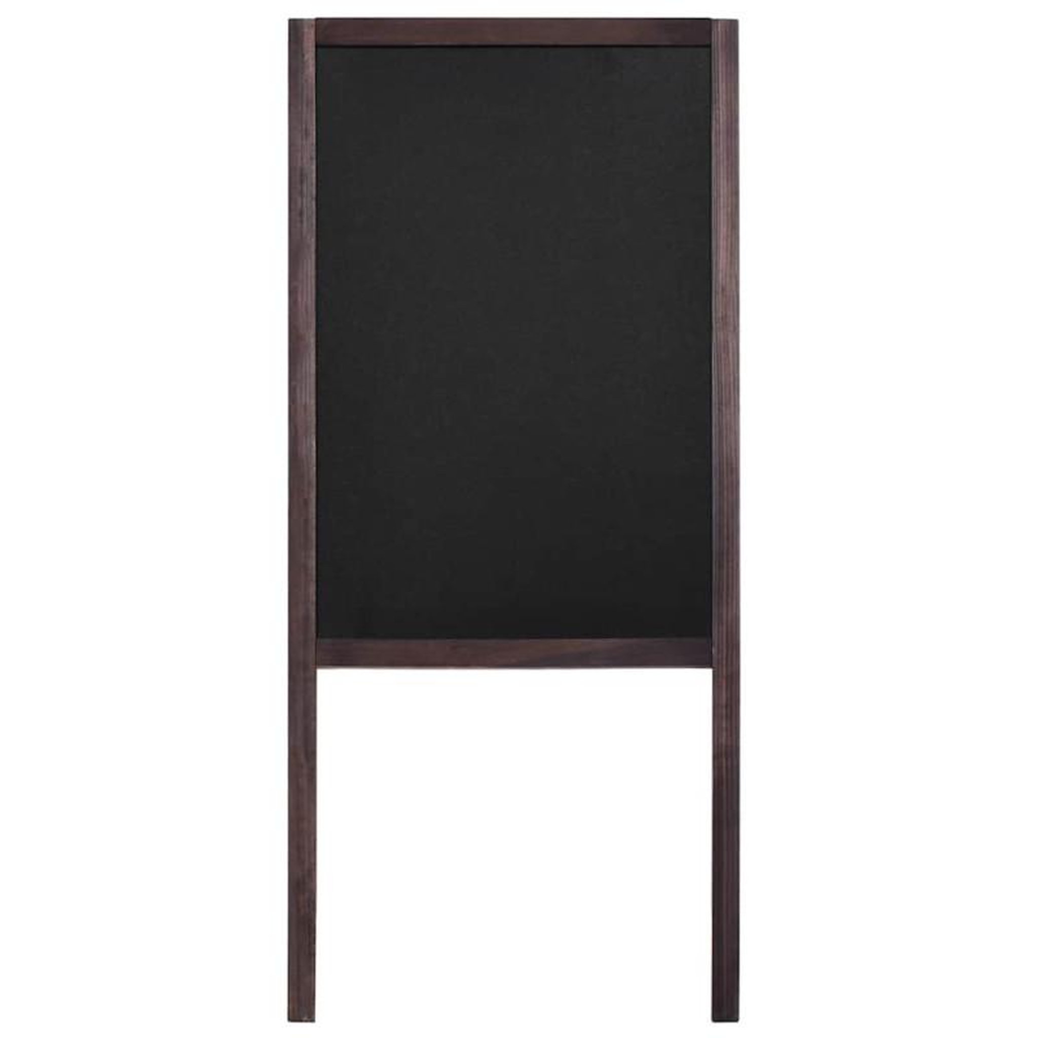 Voir la diapositive 3 : VIDAXL Tableau noir double face Bois de cèdre Autoportant 40 x 60 cm