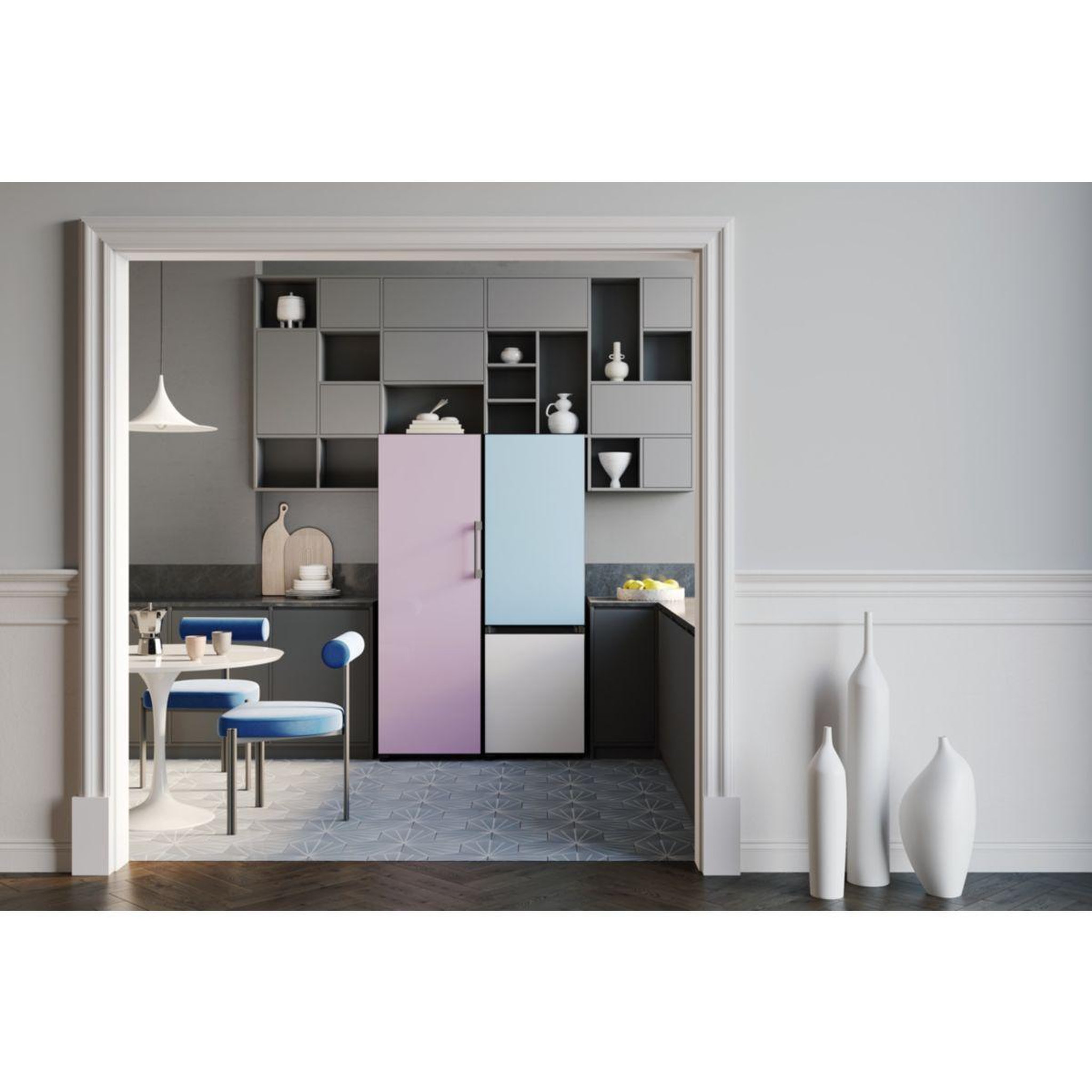 Voir la diapositive 3 : Samsung Panneau d'habillage RA-B23EBBB1GG Bespoke