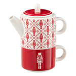 Paris Prix Théière Avec Tasse  Casse-Noisette  78cl Rouge
