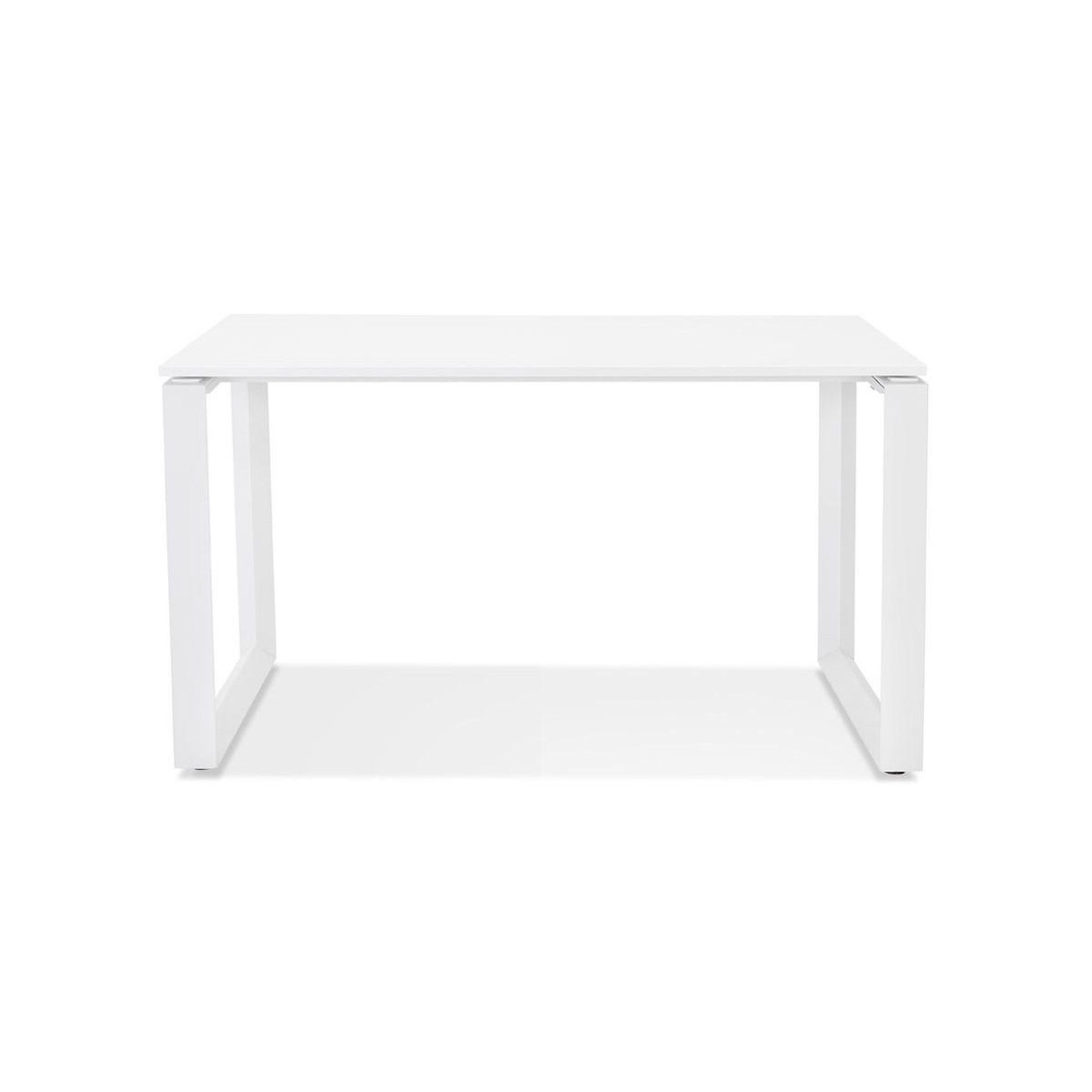 Voir la diapositive 2 : Paris Prix Bureau design  abigano  120cm blanc