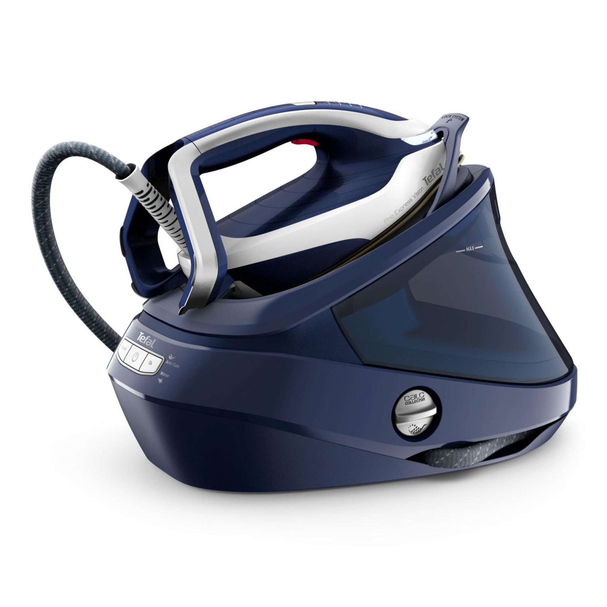 Voir la diapositive 2 : TEFAL Centrale vapeur Tefal Pro Express Vision GV9812 - 3000 W - 8,1 bar
