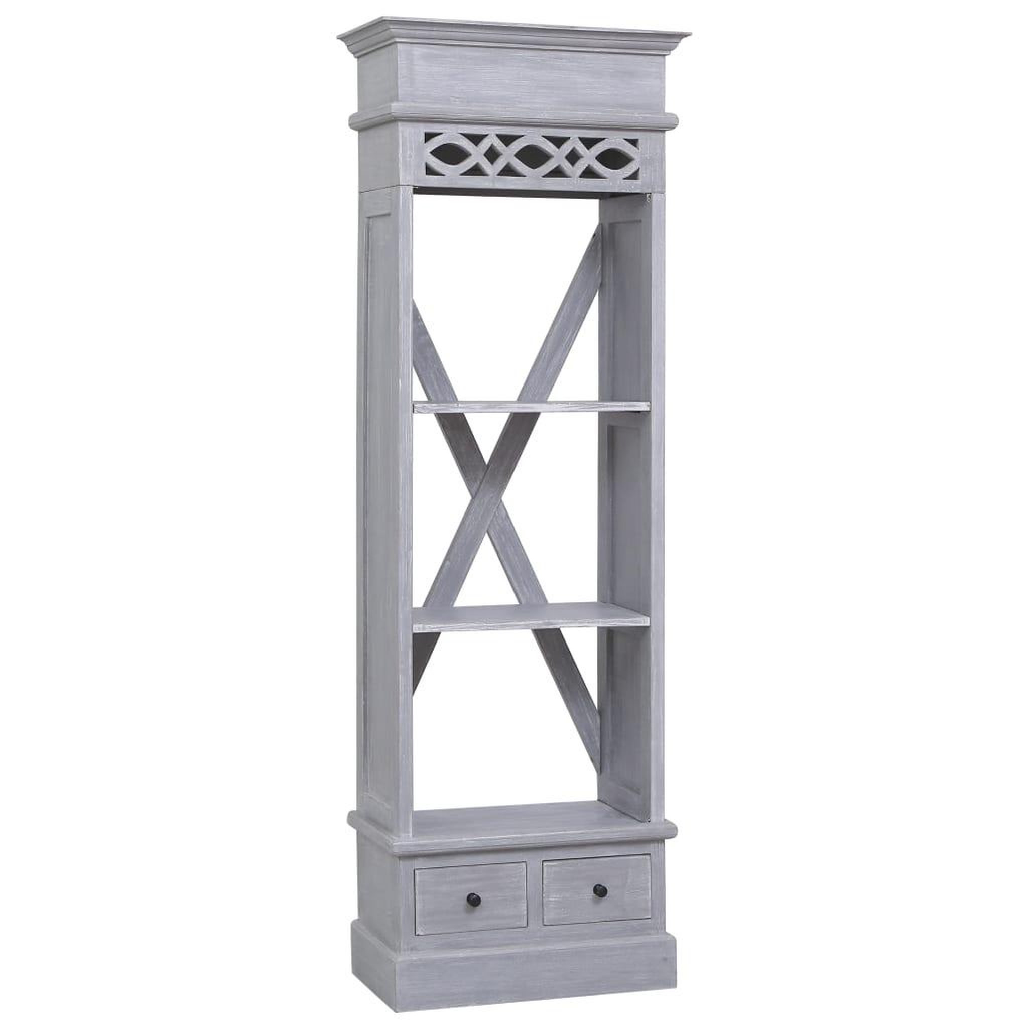 Voir la diapositive 1 : VIDAXL Buffet 60x30x175 cm Bois d'acajou massif