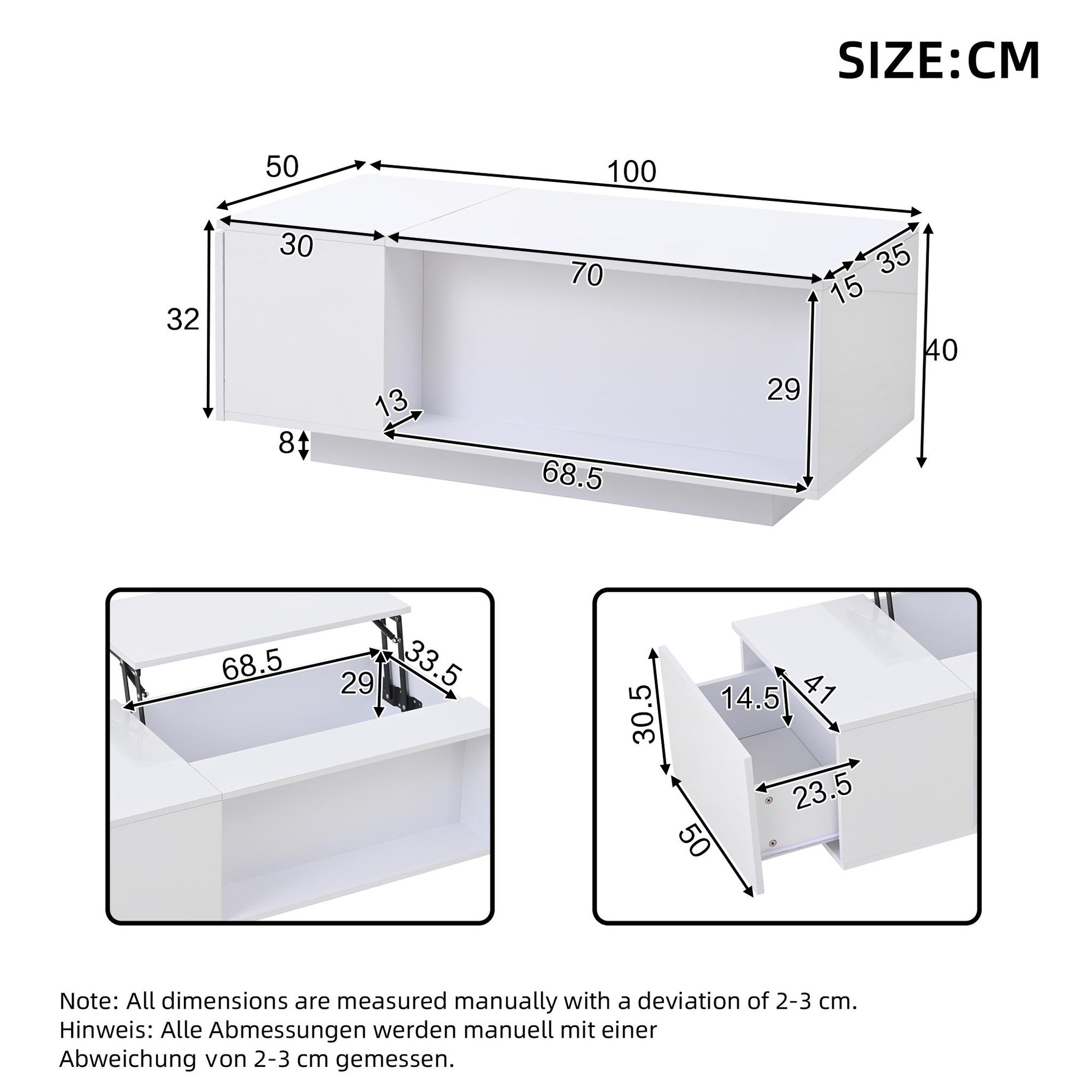 Voir la diapositive 3 : MERAX Table basse