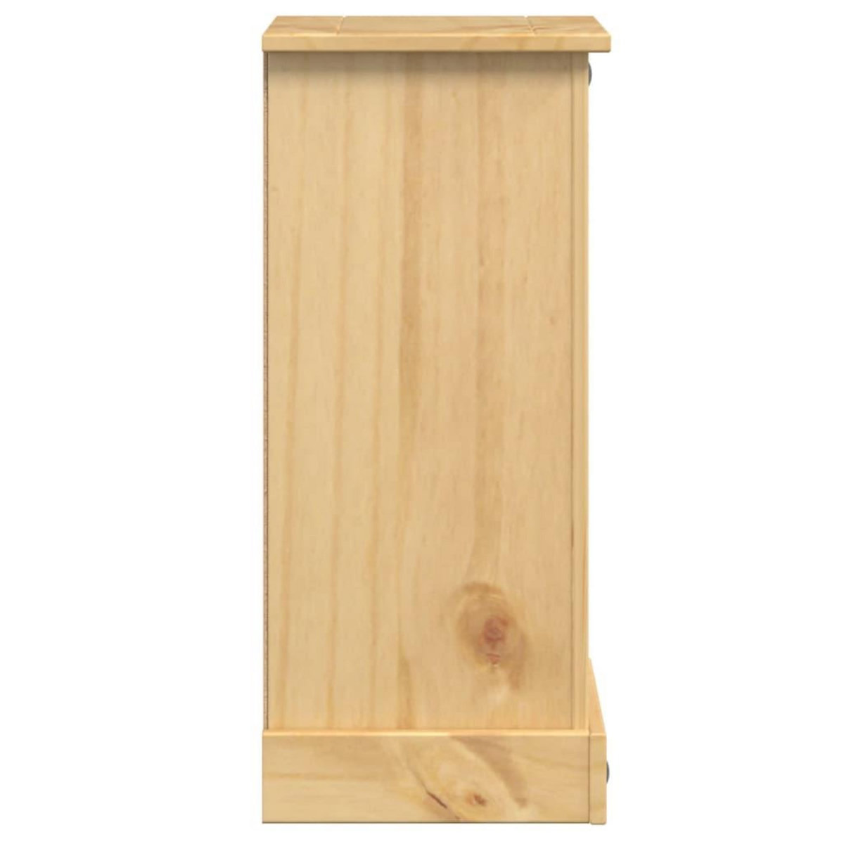 VIDAXL Table de chevet  35x32,5x74 cm bois de pin massif