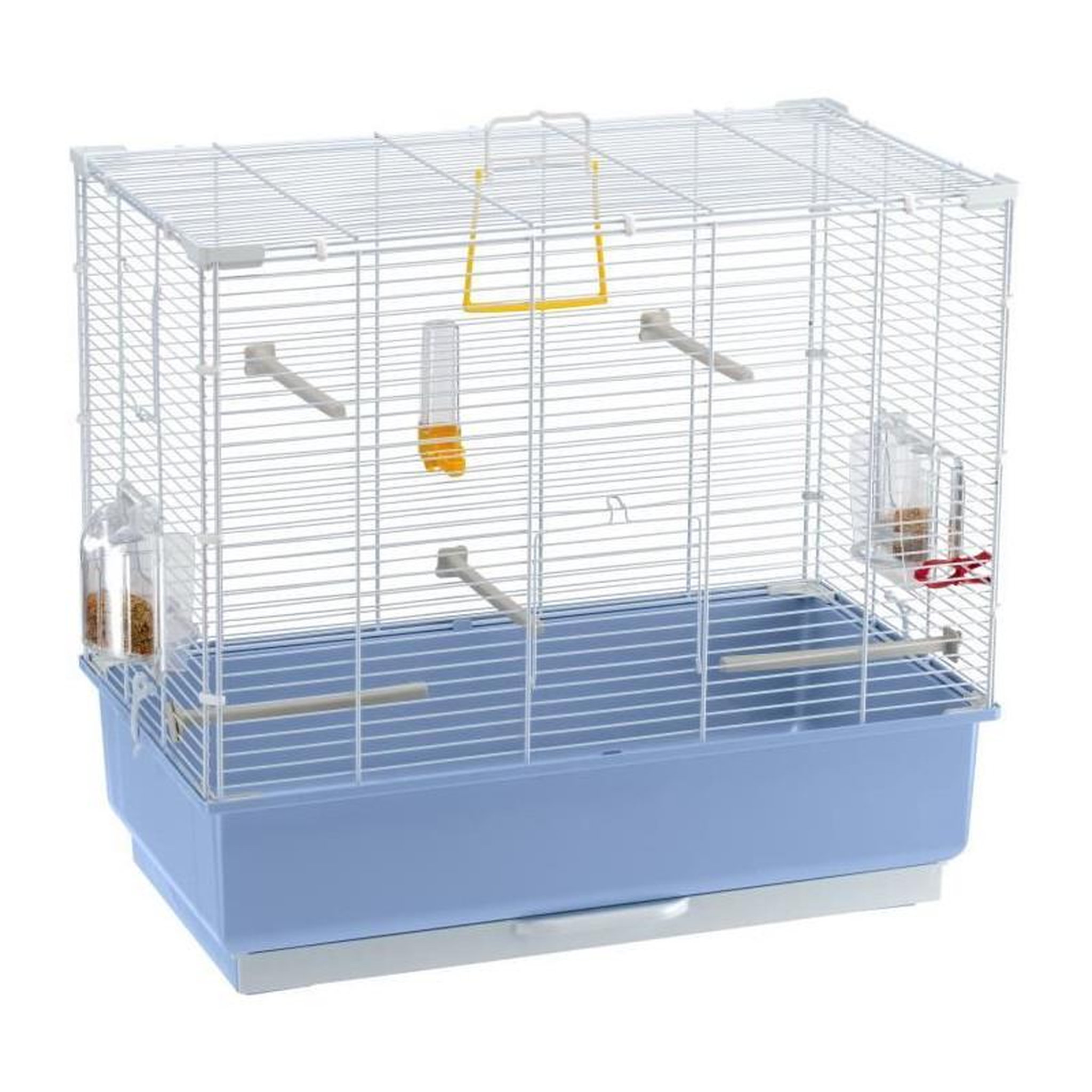 Ferplast Cage canaris - FERPLAST - PIANO 4 - 59 x 33 x 55 cm - Blanc