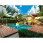 Habitat et Jardin Piscine bois rectangle   Panama  - 6.20 x 4.10 x 1.45 m + Pompe à chaleur - Puissance 6.1 kW