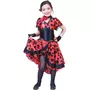 FUNNY FASHION Déguisement de Flamenco - Fille - 8/10 ans (128 à 140 cm)