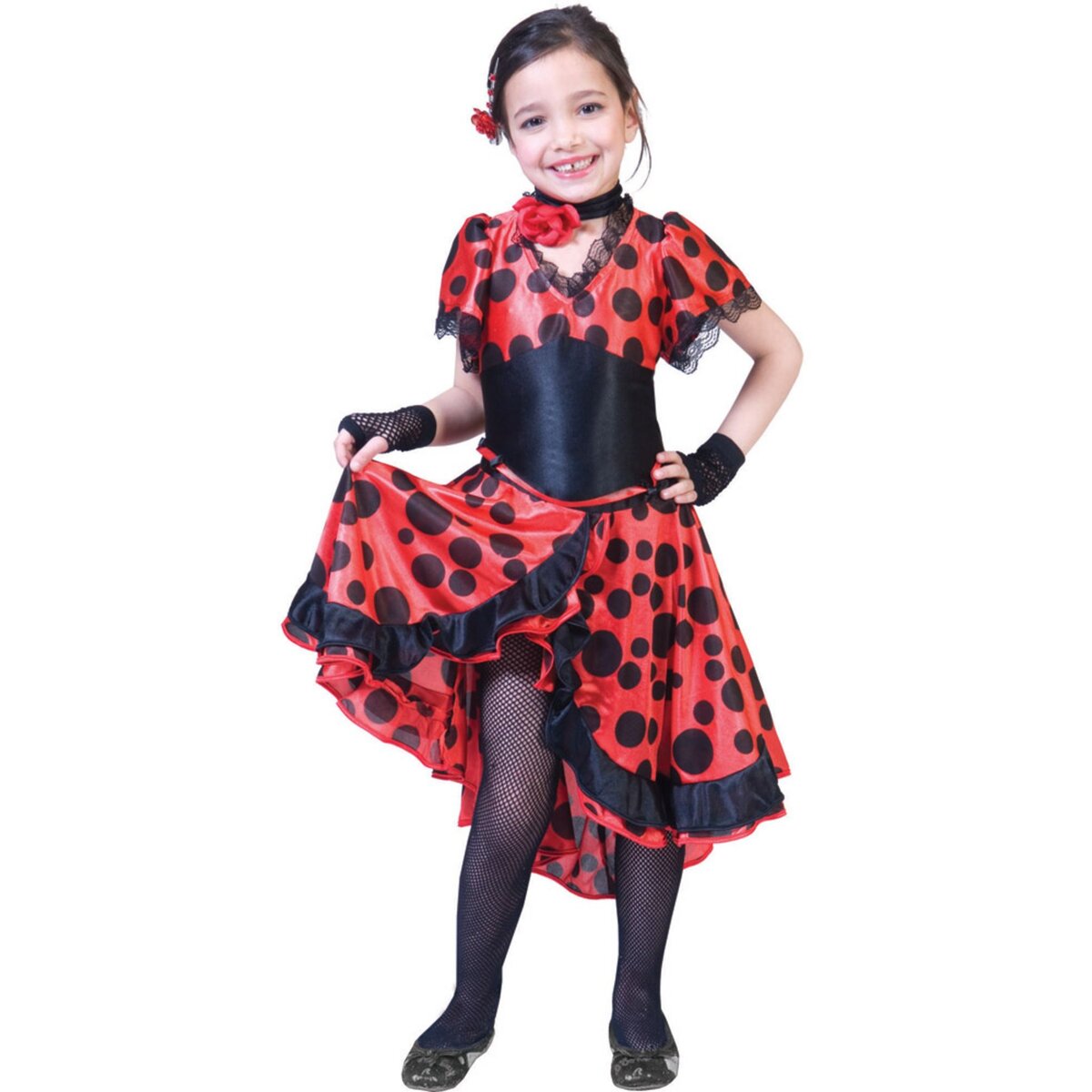 Jupe flamenco fille outlet pas cher