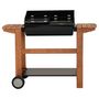 Voir la diapositive 2 : NEKA Barbecue au Charbon  Azur Pro  128cm Noir