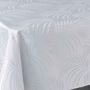 Voir la diapositive 2 : Paris Prix Nappe Jacquard  Plumette  140x240cm Gris