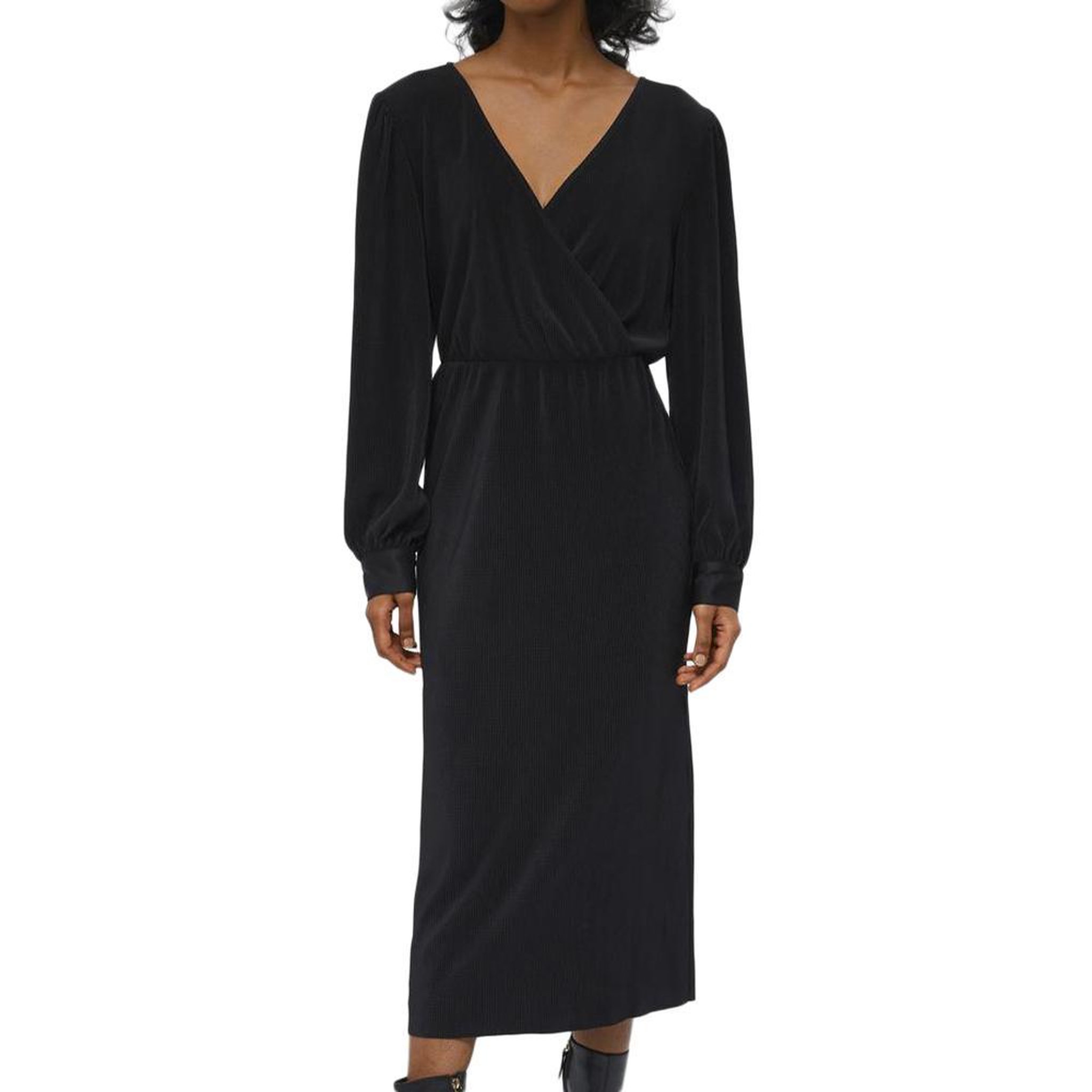 Voir la diapositive 1 : OBJECT Robe Longue Plissé  Femme Object Shila