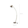 Voir la diapositive 4 : Rendez vous déco Lampadaire en métal couleur laiton-Jersey