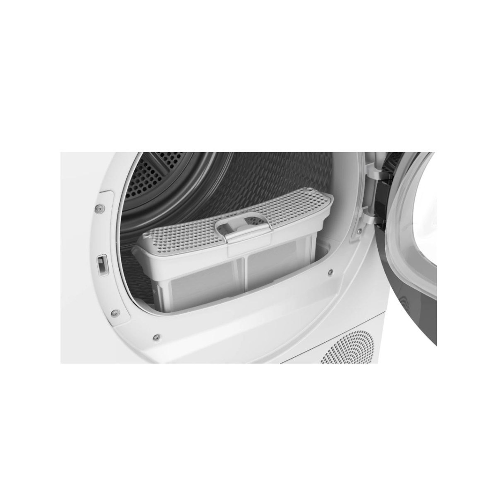 Voir la diapositive 4 : BOSCH Sèche-linge pompe à chaleur à condensation 60cm 9kg blanc - wqg1420dfr