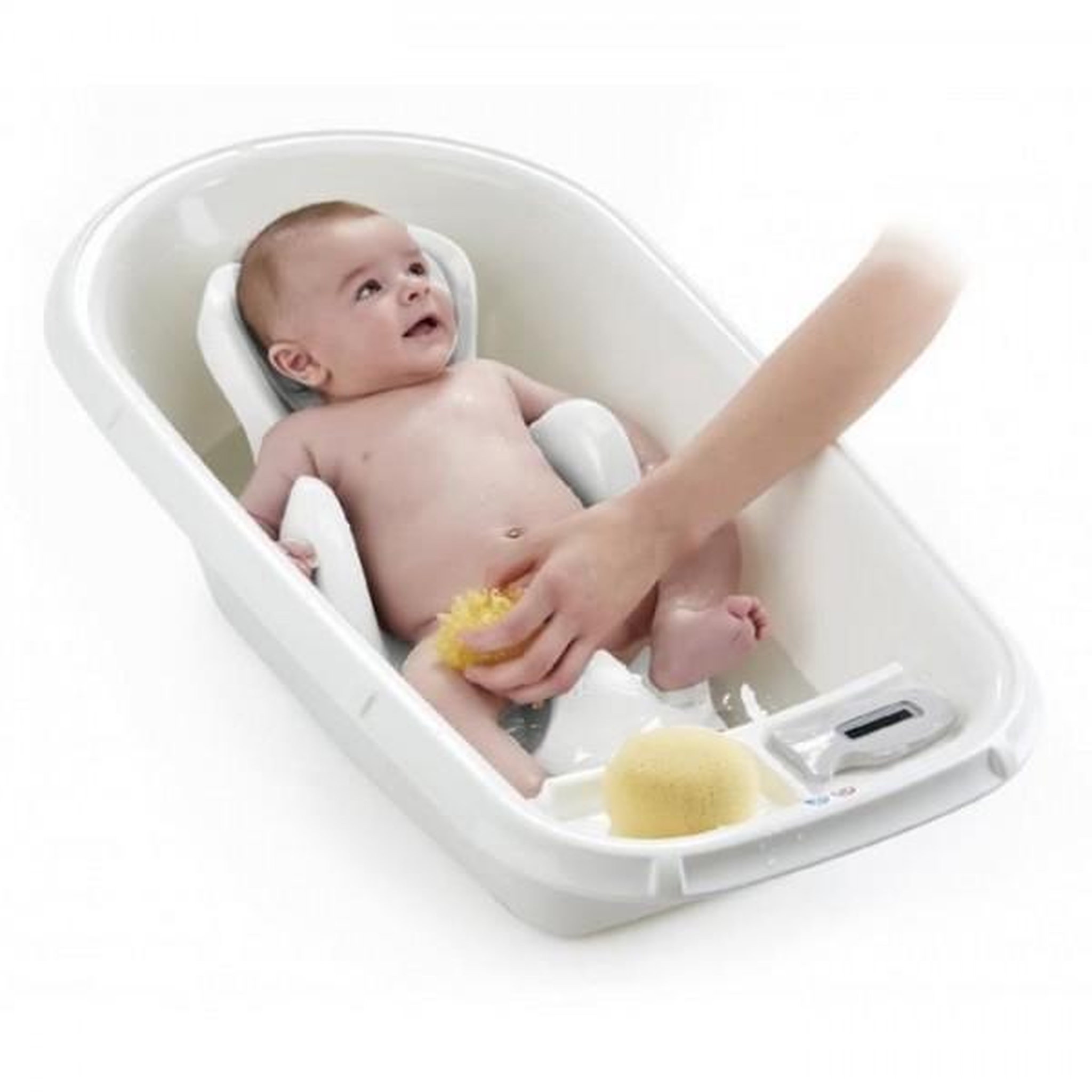 Voir la diapositive 2 : THERMOBABY Transat - Anneau THERMOBABY  de bain babycoon - Marron glacé