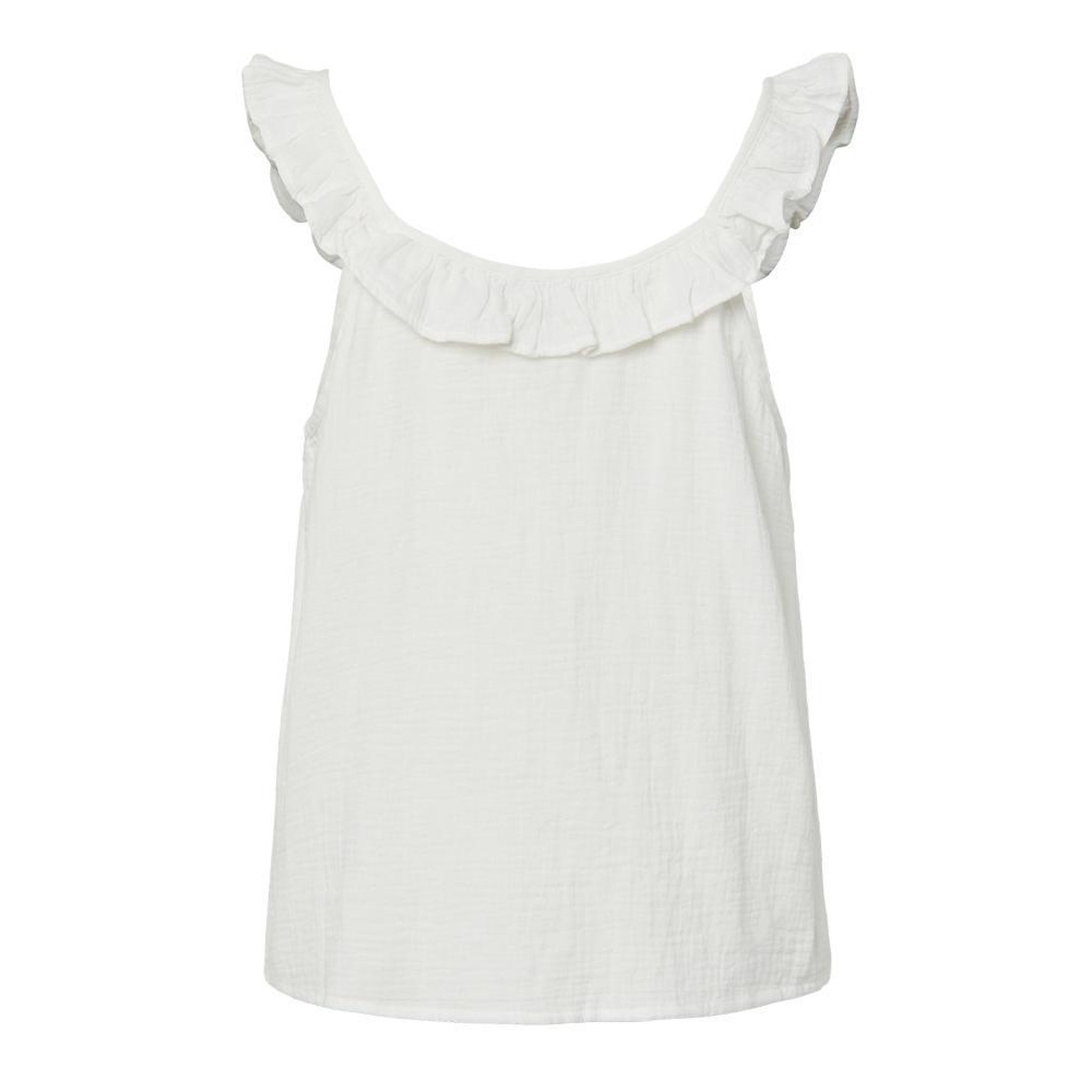 Voir la diapositive 2 : Pieces Top Blanc Femme Pieces Astina