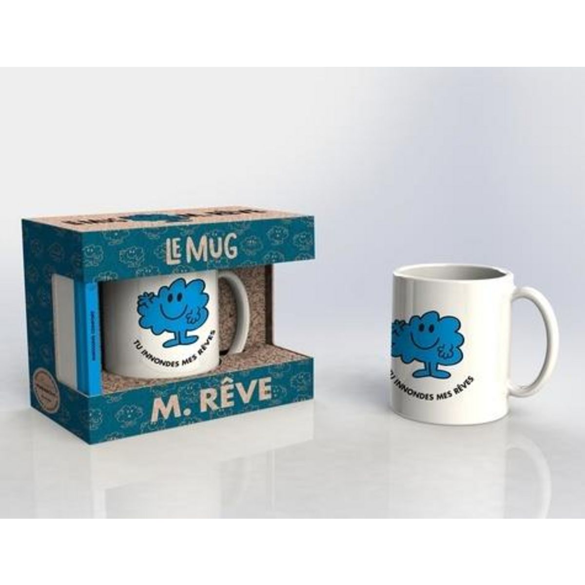 COFFRET LE MUG M. REVE. LES RECETTES GOURMANDES DES MONSIEUR MADAME AVEC UN MUG COLLECTOR, Marabout