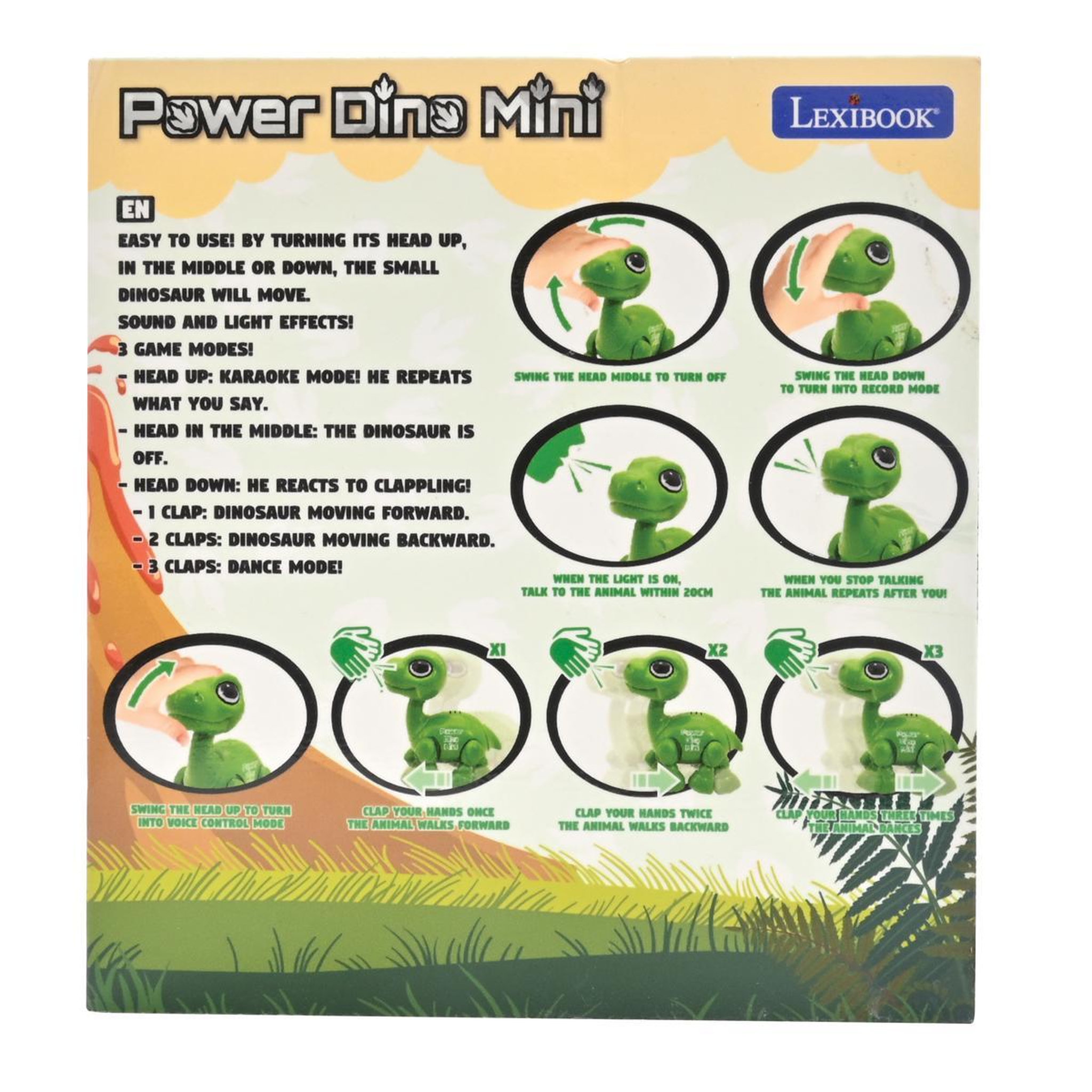 Voir la diapositive 4 : Lexibook Power Puppy Mini - Robot dinosaure