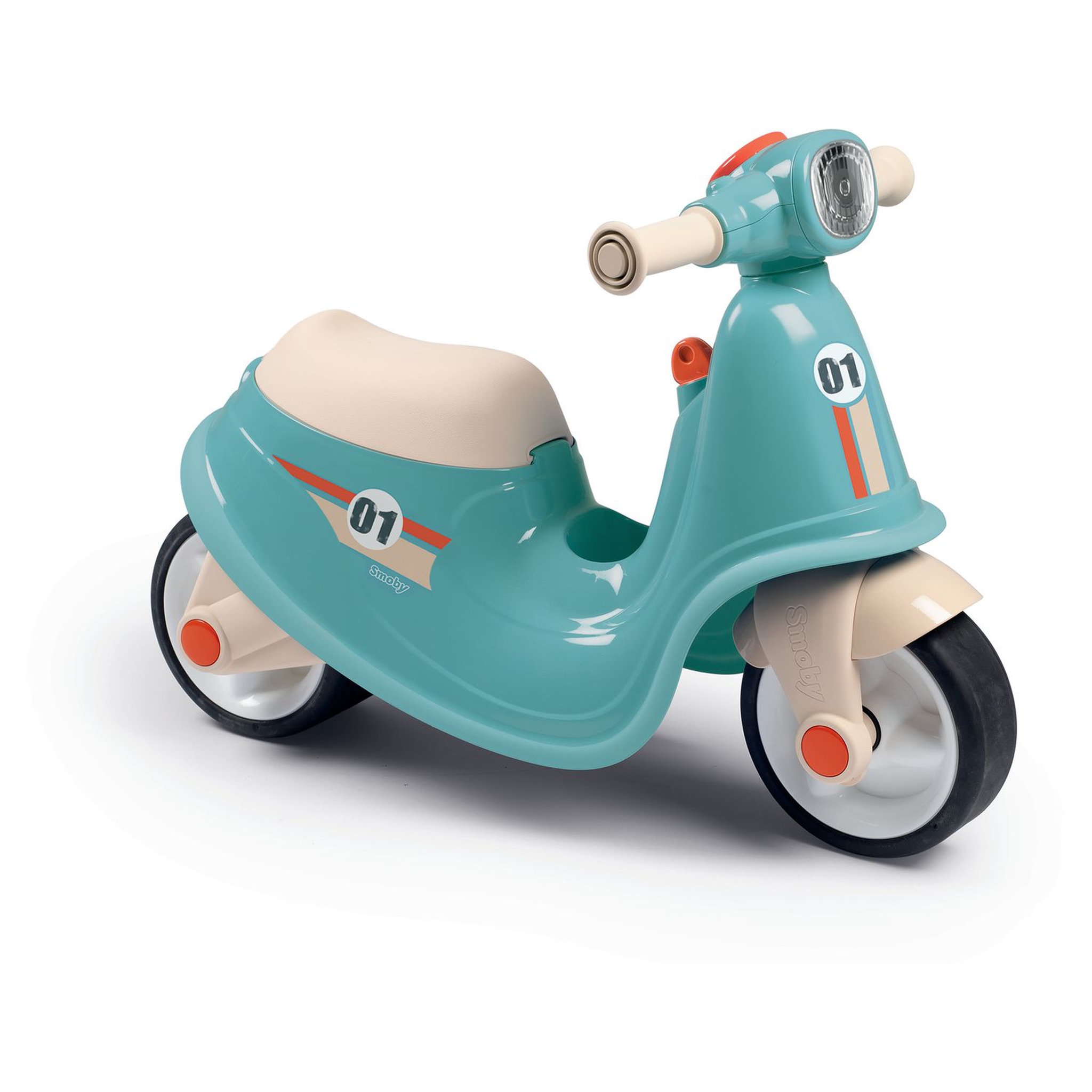 SMOBY Porteur scooter bleu