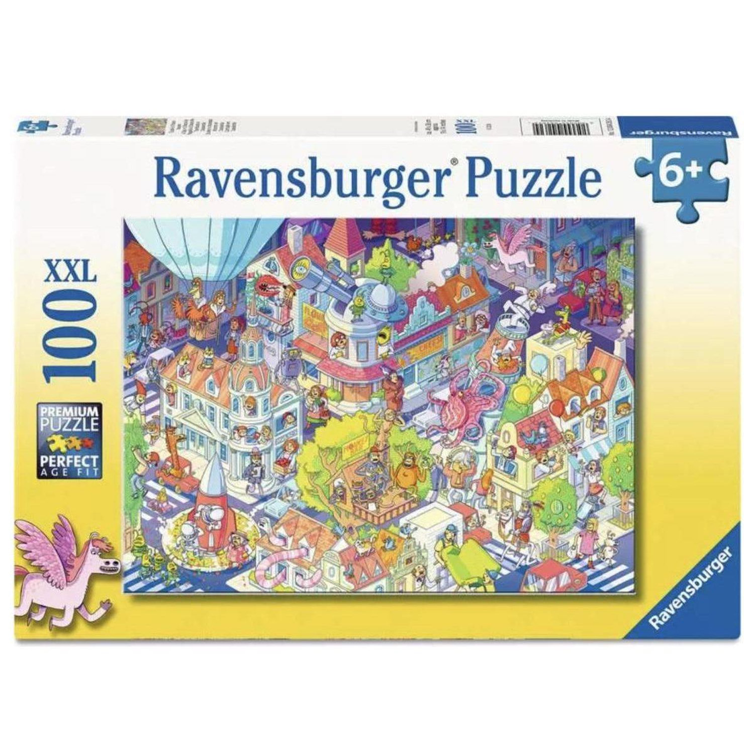 Puzzle 100 pièces : Pagaille à Chaosville Ravensburger France - vue 6