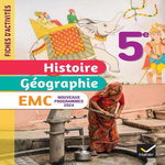 HISTOIRE-GEOGRAPHIE EMC 5E. FICHES D'ACTIVITES, EDITION 2024, Martinez Jean-Claude