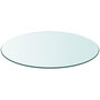 Voir la diapositive 2 : VIDAXL Dessus de table ronde en verre trempe 300 mm