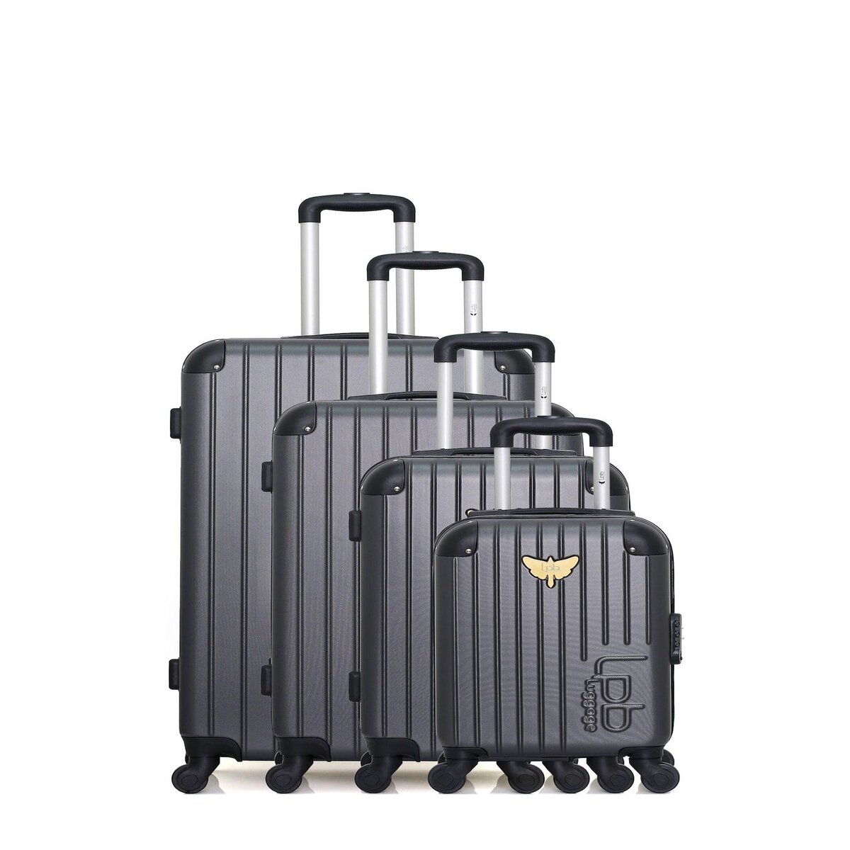 LES P'TITES BOMBES LPB LPB LUGGAGE - Set de 4 Valises MARIANNE-M 75 cm 4 Roues