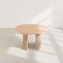 Voir la diapositive 6 : LISA DESIGN Freya - table à manger ronde extensible - effet bois - 4 à 8 personnes