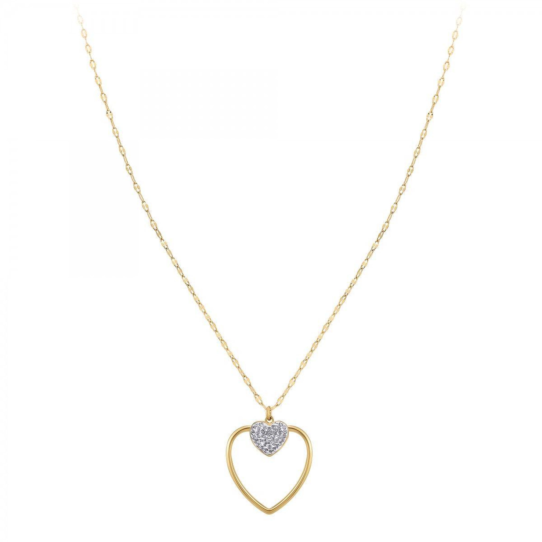 Voir la diapositive 3 : SC BOHEME Collier cœur par SC Bohème orné de Cristaux scintillants