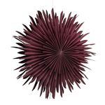 Paris Prix Lampe Suspension Design  Selen  60cm Rouge Foncé