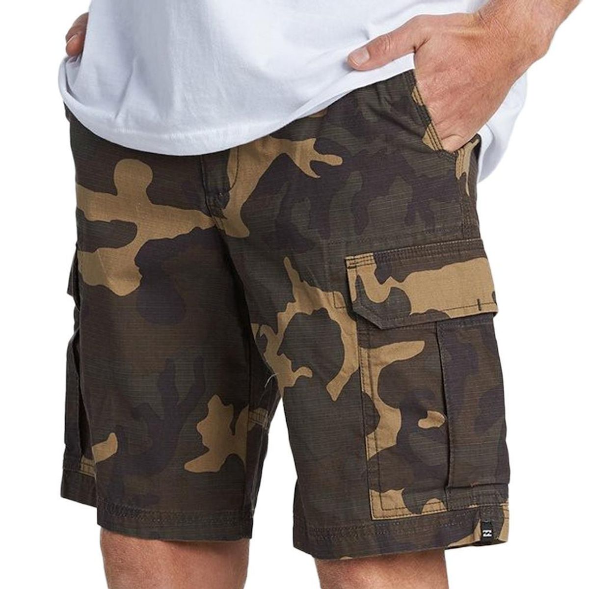 BILLABONG Short Camouflage Garçon Billabong Scheme Cargo