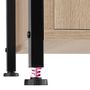 Voir la diapositive 5 : tectake Table de chevet Style industriel 40 x 42 x 605 cm