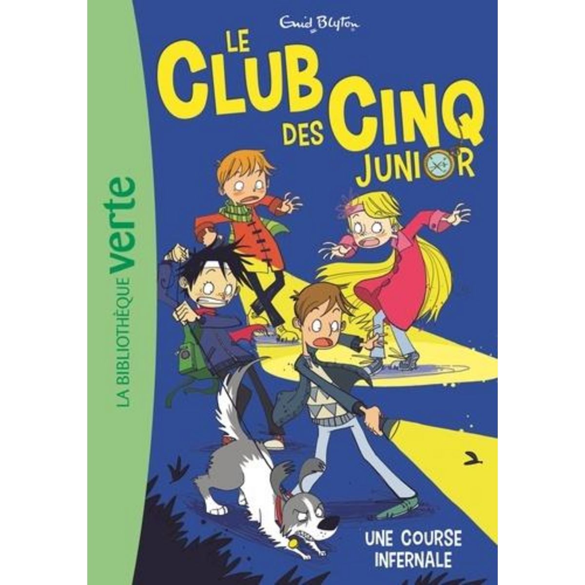 LE CLUB DES CINQ JUNIOR TOME 4 : UNE COURSE INFERNALE, Blyton Enid