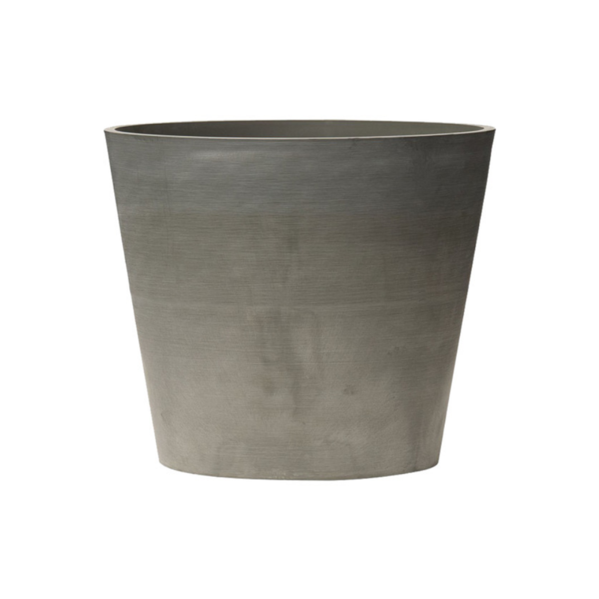 ART PLAST Pot de Fleur Gris 70L Ø50cm H47cm - Jardinière Extérieure Balcon Terrasse Jardin ARTPLAST