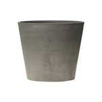 ART PLAST Pot de Fleur Gris 70L Ø50cm H47cm - Jardinière Extérieure Balcon Terrasse Jardin ARTPLAST