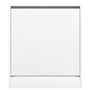 Voir la diapositive 5 : VIDAXL Armoire a chaussures blanc 60x42x69 cm bois d'ingenierie