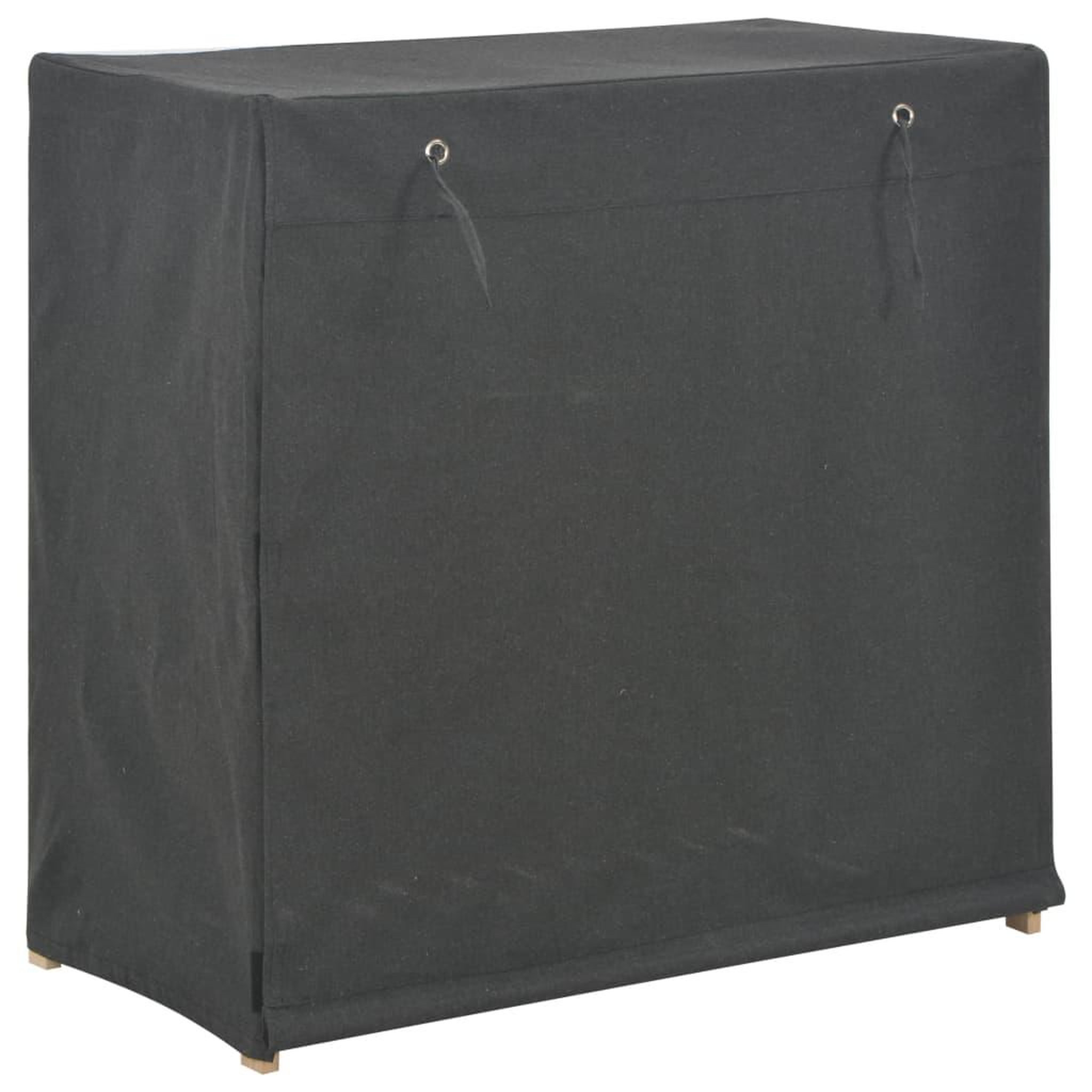 Voir la diapositive 3 : VIDAXL Armoire a chaussures avec housse Gris 79x40x80 cm  Tissu