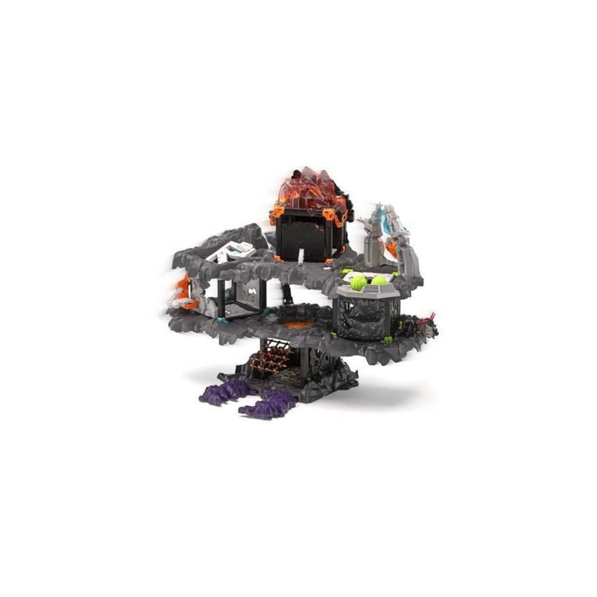Schleich Coffret MasterCave Smashrador Eldrador, 18 fonctions, 6 figurines, SCHLEICH 42757 Eldrador Creatures, 119 pieces, Des 7 ans