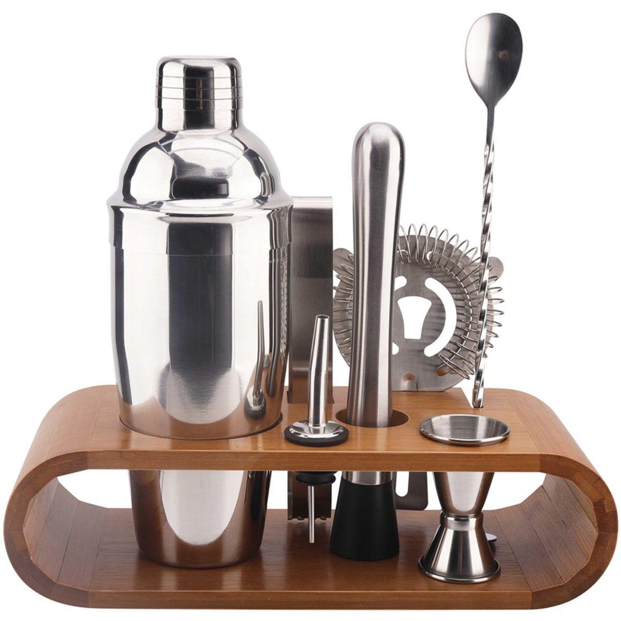 Voir la diapositive 1 : COOK CONCEPT Coffret cocktail a cocktail support bambou