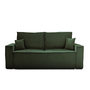 Voir la diapositive 1 : BEST MOBILIER Dellia - canapé 3 places convertible - avec coffre - en velours côtelé - style contemporain