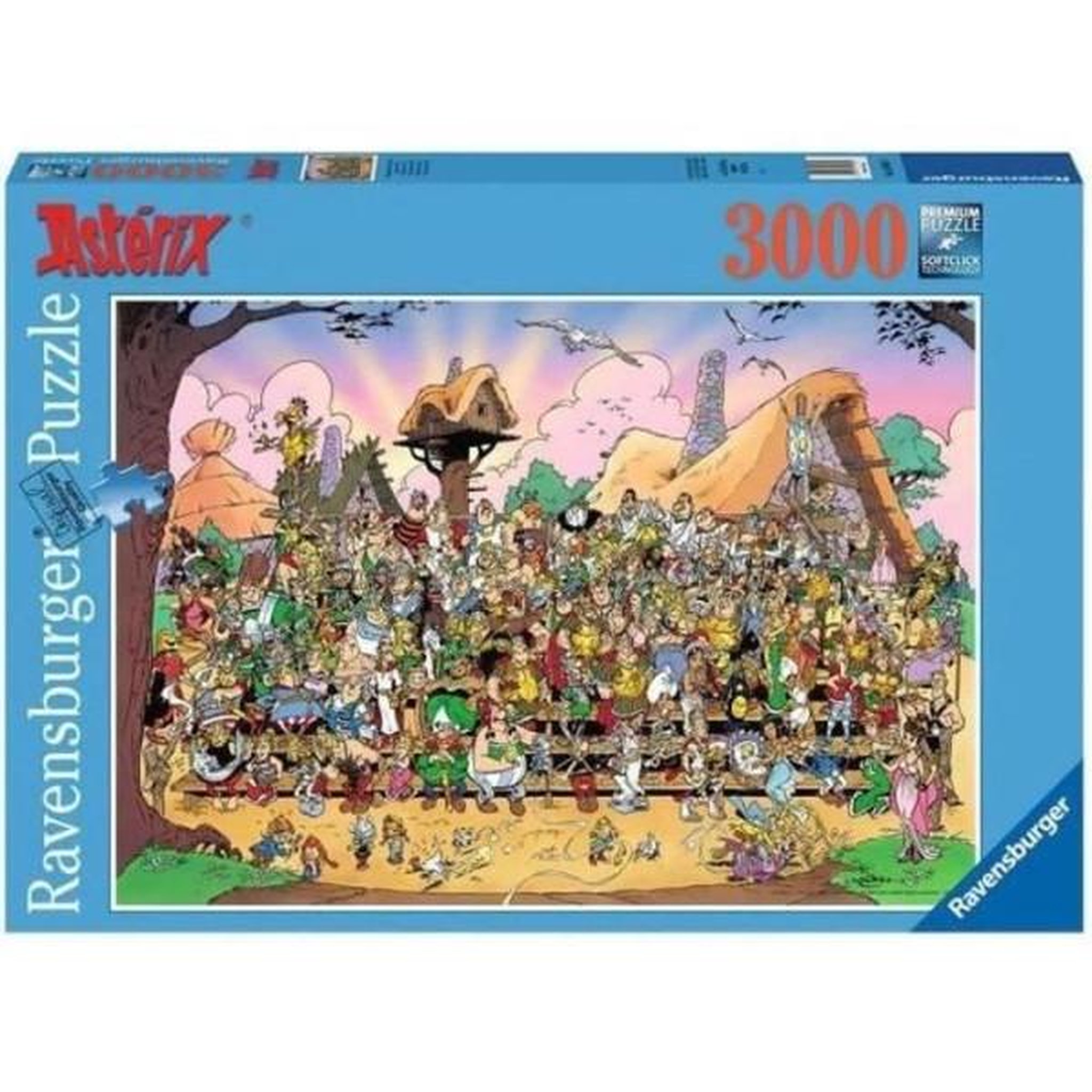 Voir la diapositive 1 : RAVENSBURGER Puzzle adulte 3000 pieces - l'univers astérix - personnages - ravensburger