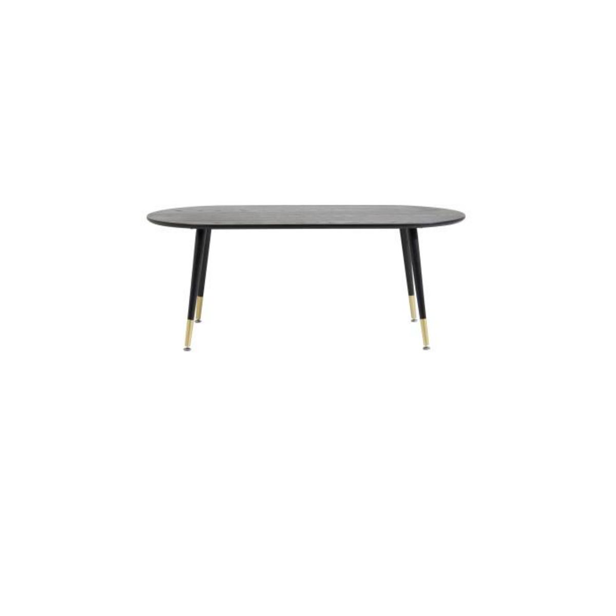 Paris Prix Table Basse Ovale  Dipp  120cm Noir