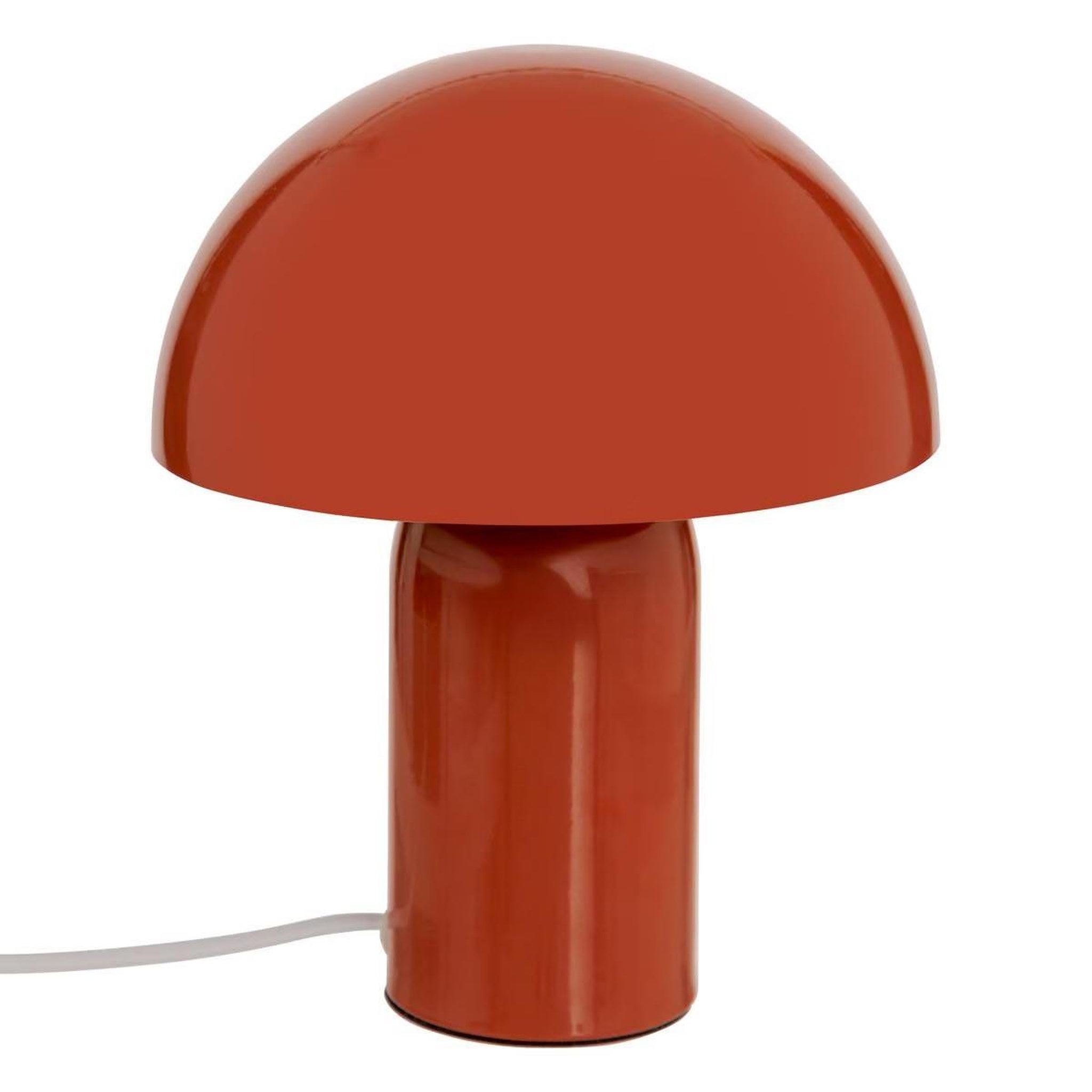 ATMOSPHERA Lampe à poser champignon  lito  24cm terracotta