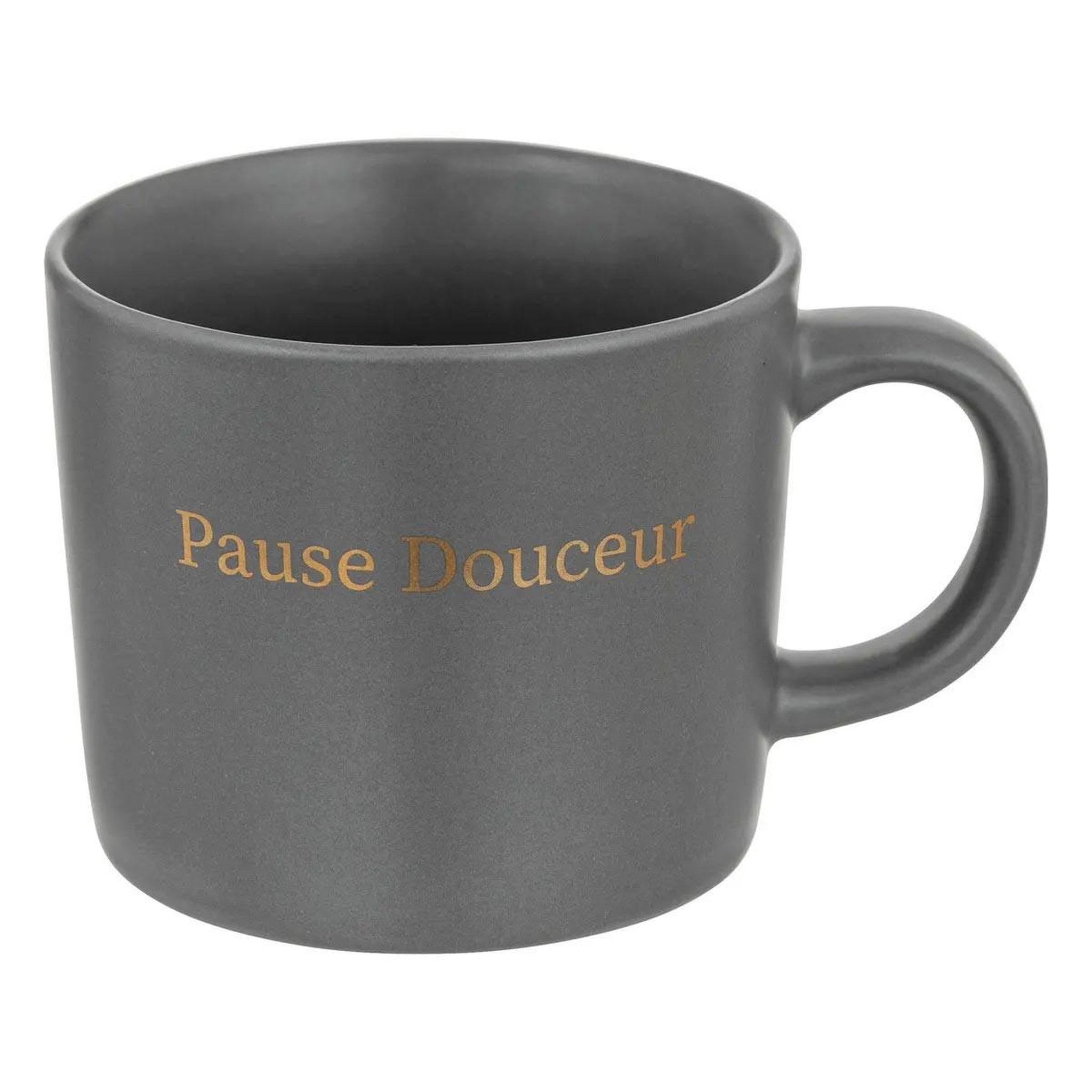 Voir la diapositive 2 : SECRET DE GOURMET Lot de 4 mugs sur rack  belle journée  20cl multicolore