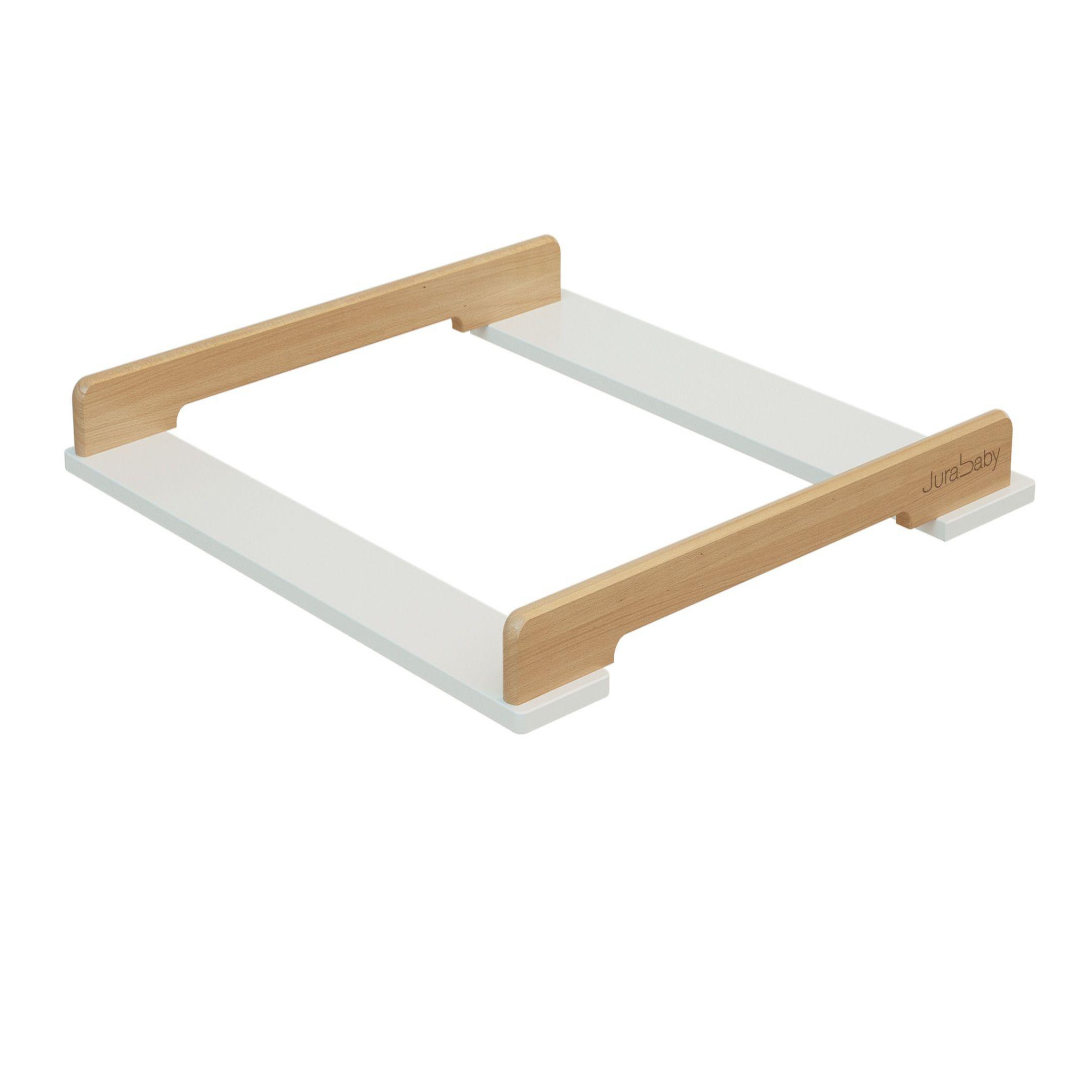 JURABABY Plan à langer universel 70 cm kira pour commode bébé. Coloris disponibles : Blanc, Bicolore