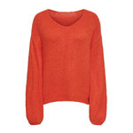 JACQUELINE DE YONG Pull Orange Femme JDY Dinea. Coloris disponibles : Orange