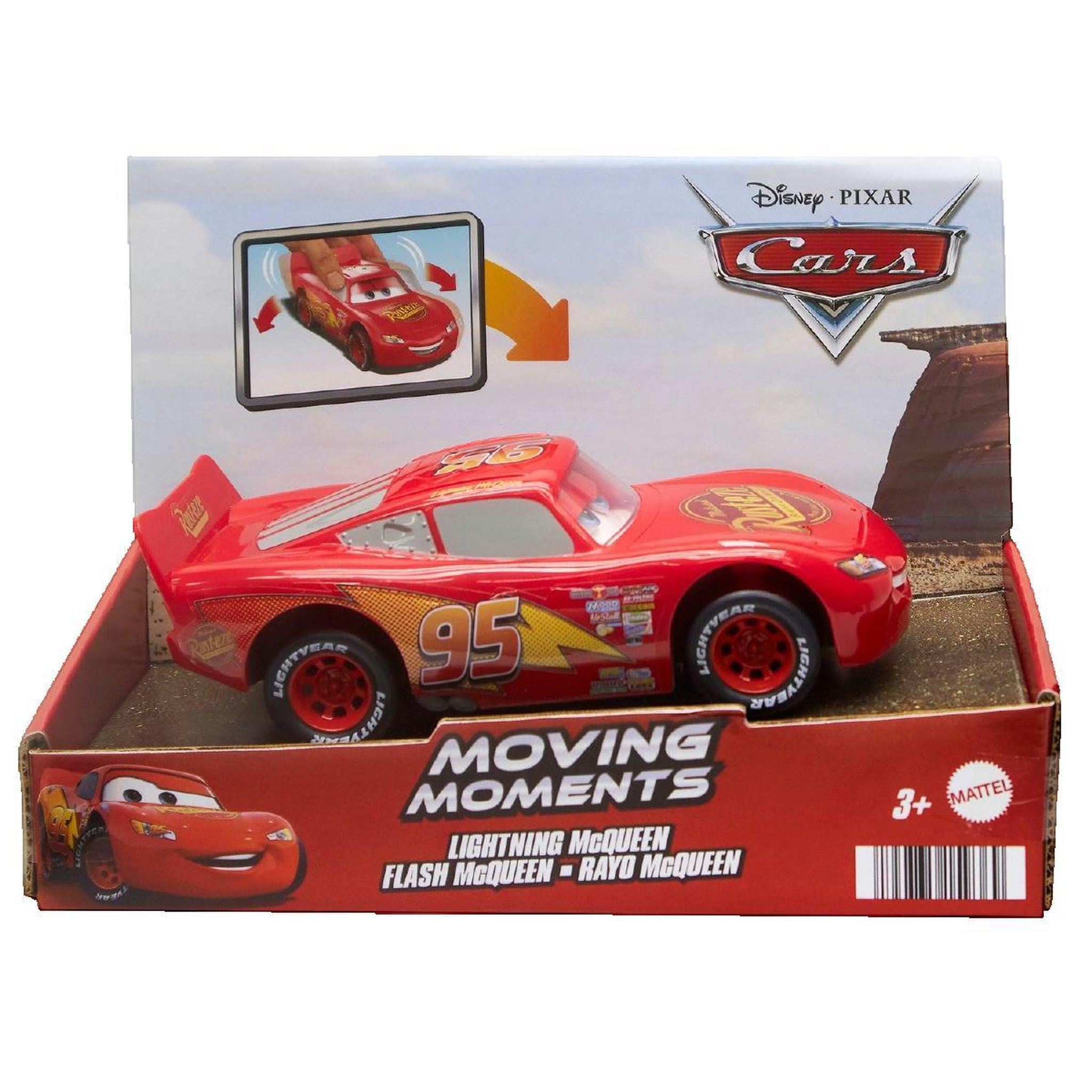 MATTEL Jouet Mattel Zygzak McQueen en plastique durable